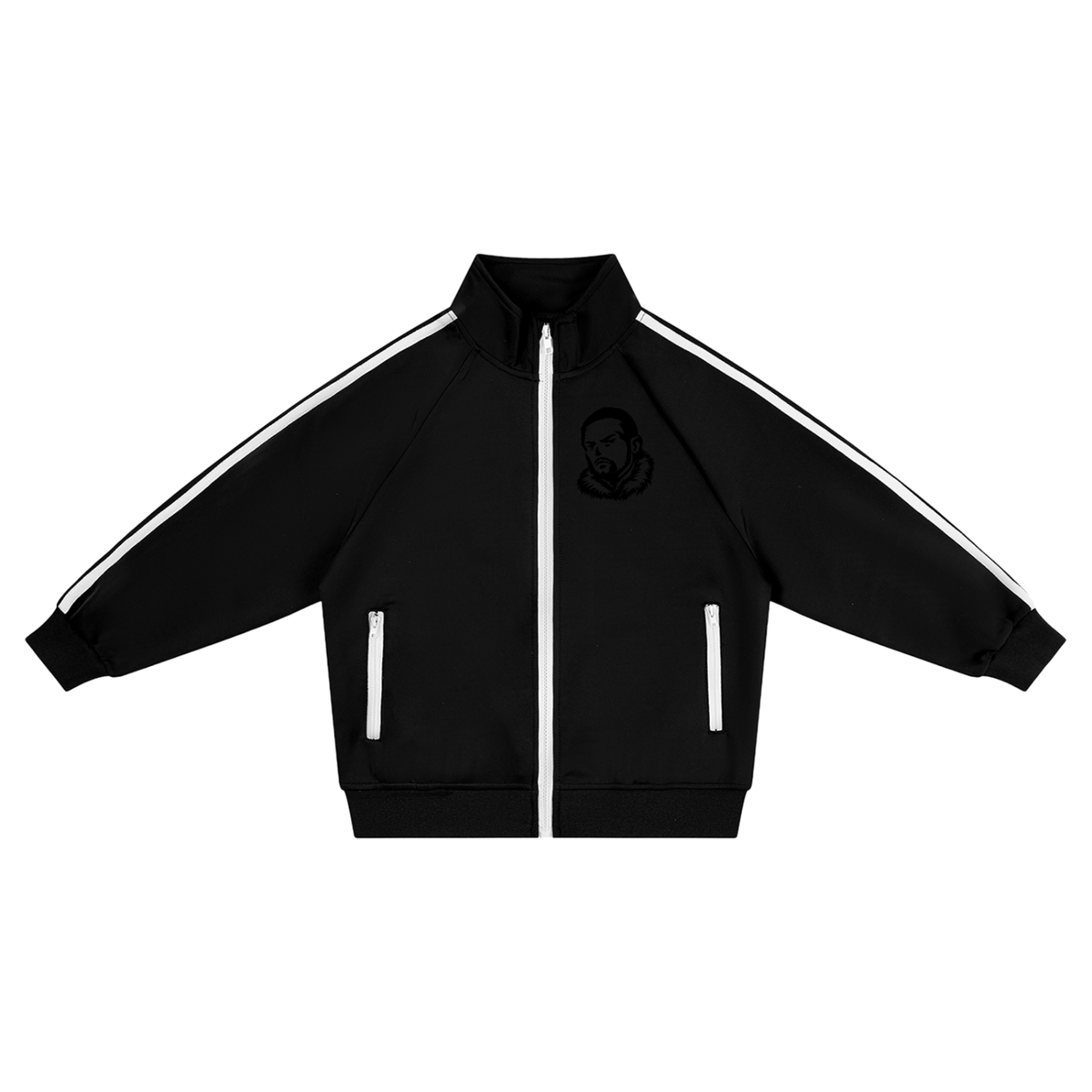 Overachievers Club' Kids’ Contrast Tape Coach Jacket & Sweatpant Tracksuit