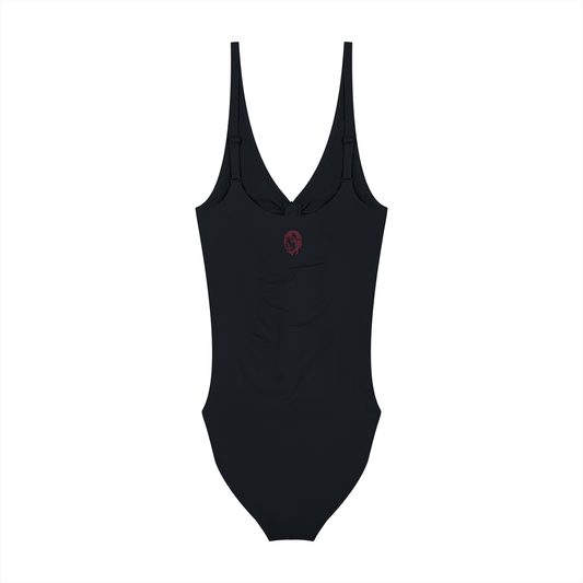 Women’s Full-Zip Ruched Bodysuit