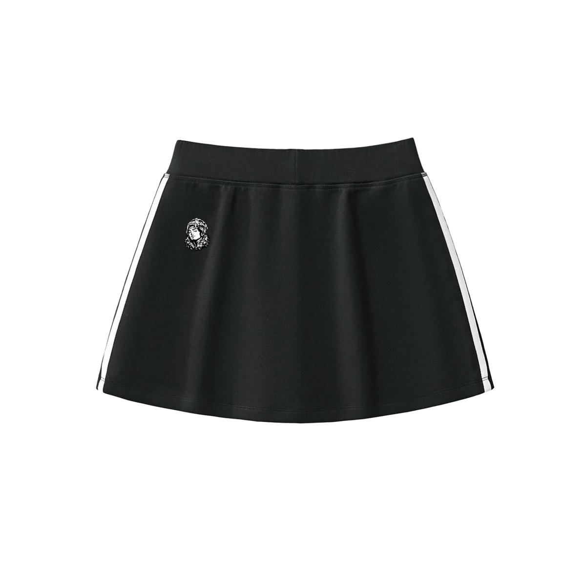 Overachievers Club' Taped Crop Top & Skirt