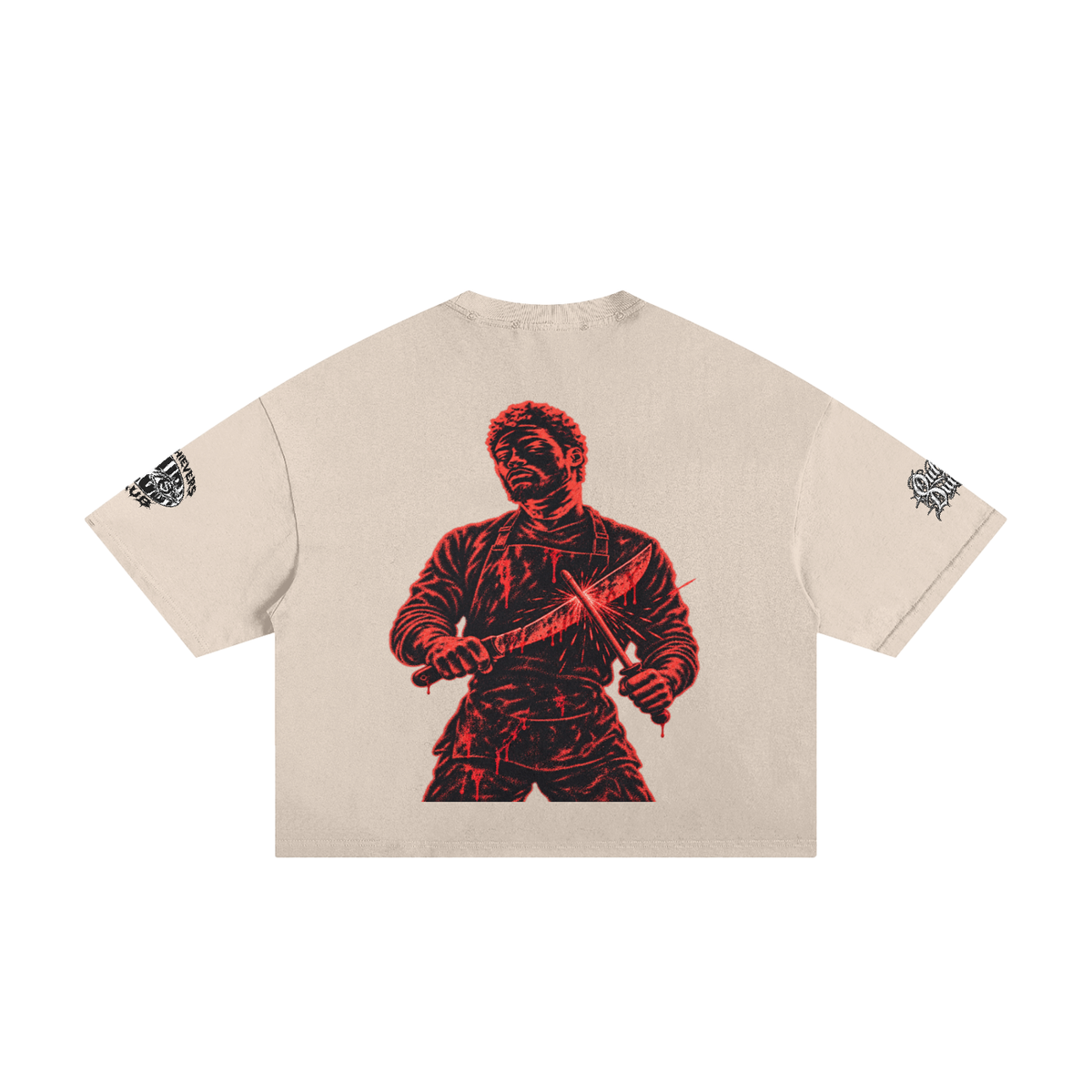 Overachievers Club' Frayed Boxy Tee