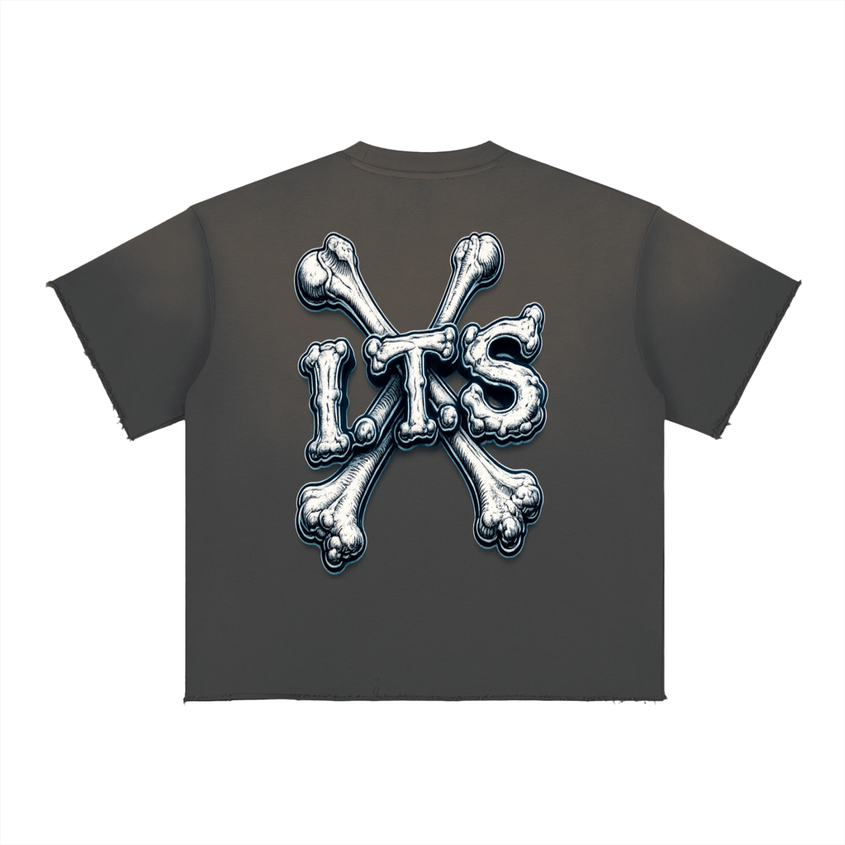 ImThatSerious’ Sun Fade Raw Edge T-Shirt