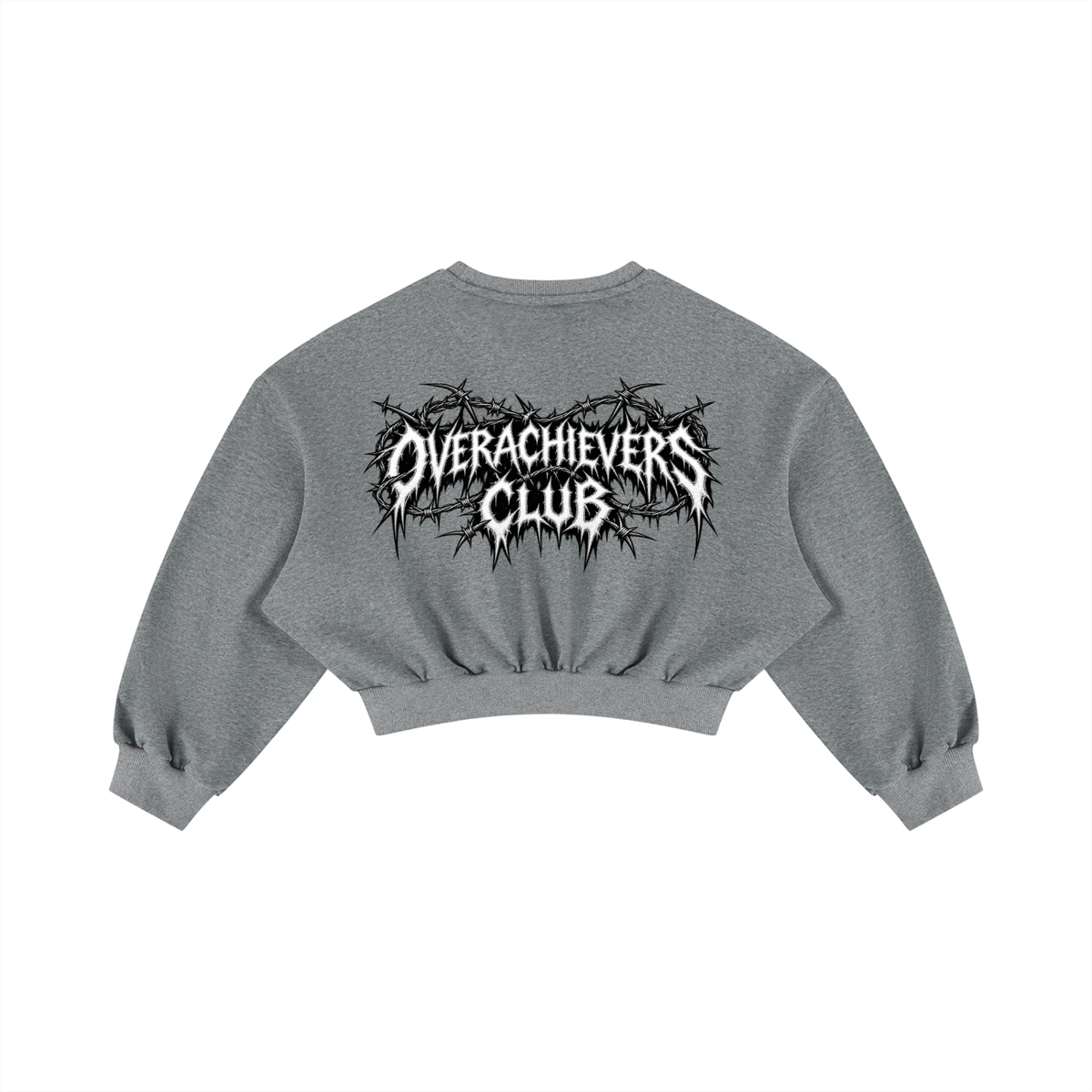Nas' Women's Boxy Cropped Crewneck Sweatshirt