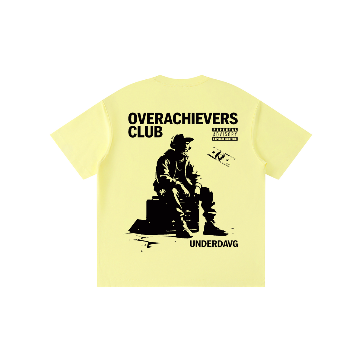 Overachievers Club' Kid’s Solid Crewneck T-Shirt