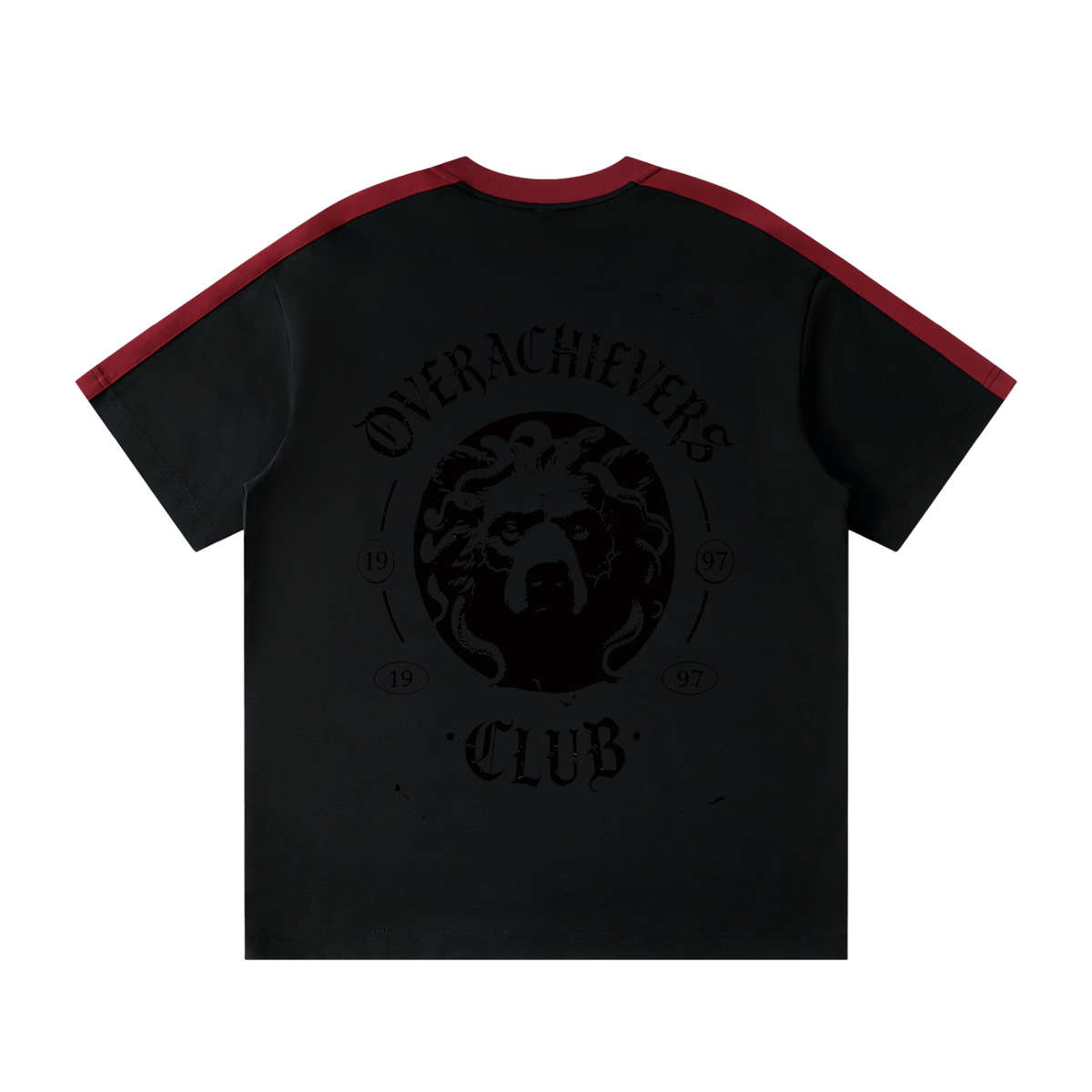 Overachievers Club' Colorblock Striped T-Shirt