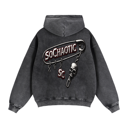 SoChaotic' Zip Fleece Hoodie