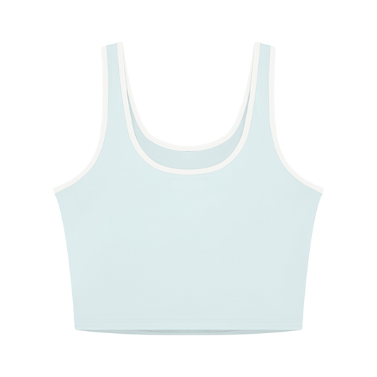 Overachievers Club' Women's Color Block Yoga Tank Top & Shorts