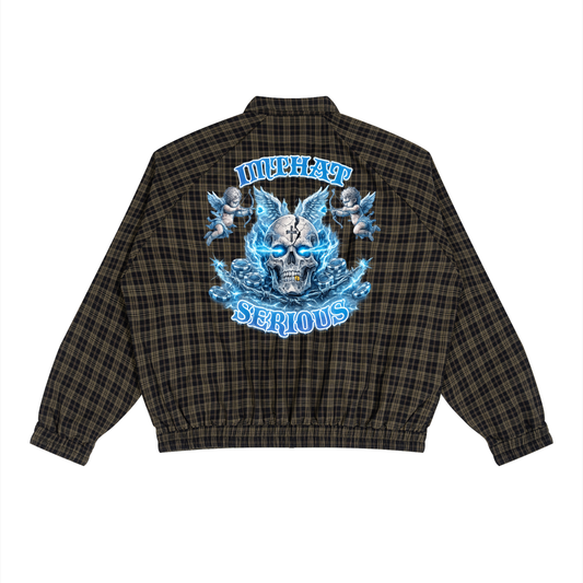 Heartbreaker' Plaid Full-Zip Track Jacket Fits