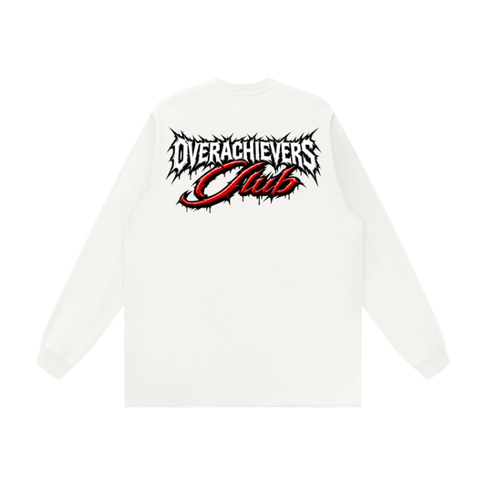Uzi' Raw Hem Long Sleeve T-Shirt