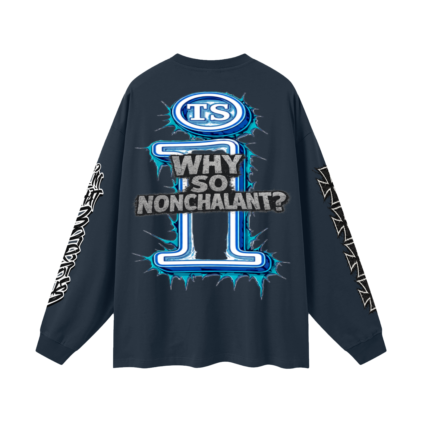 Oversized Unisex Long Sleeve T-Shirt