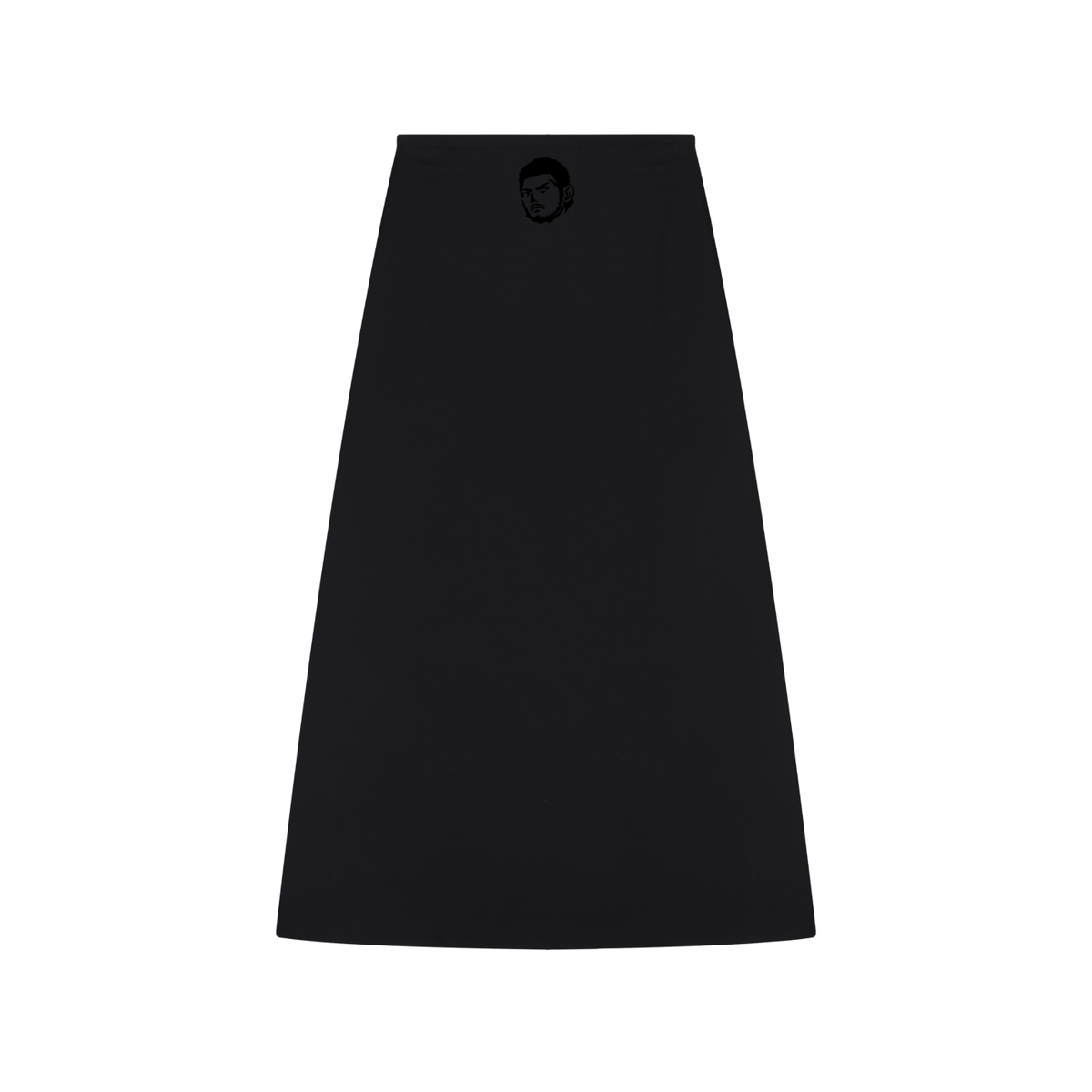 Women's Solid Color Knit Maxi Skirt & Sleeve Crop Tee