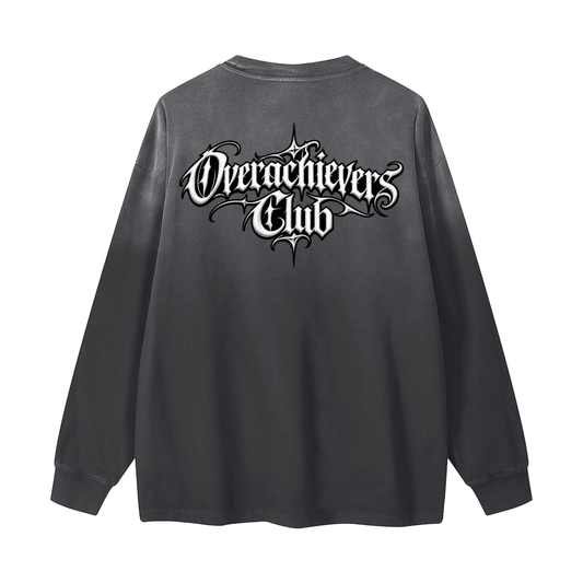 Marley' Gradient Washed Long Sleeve T-Shirt