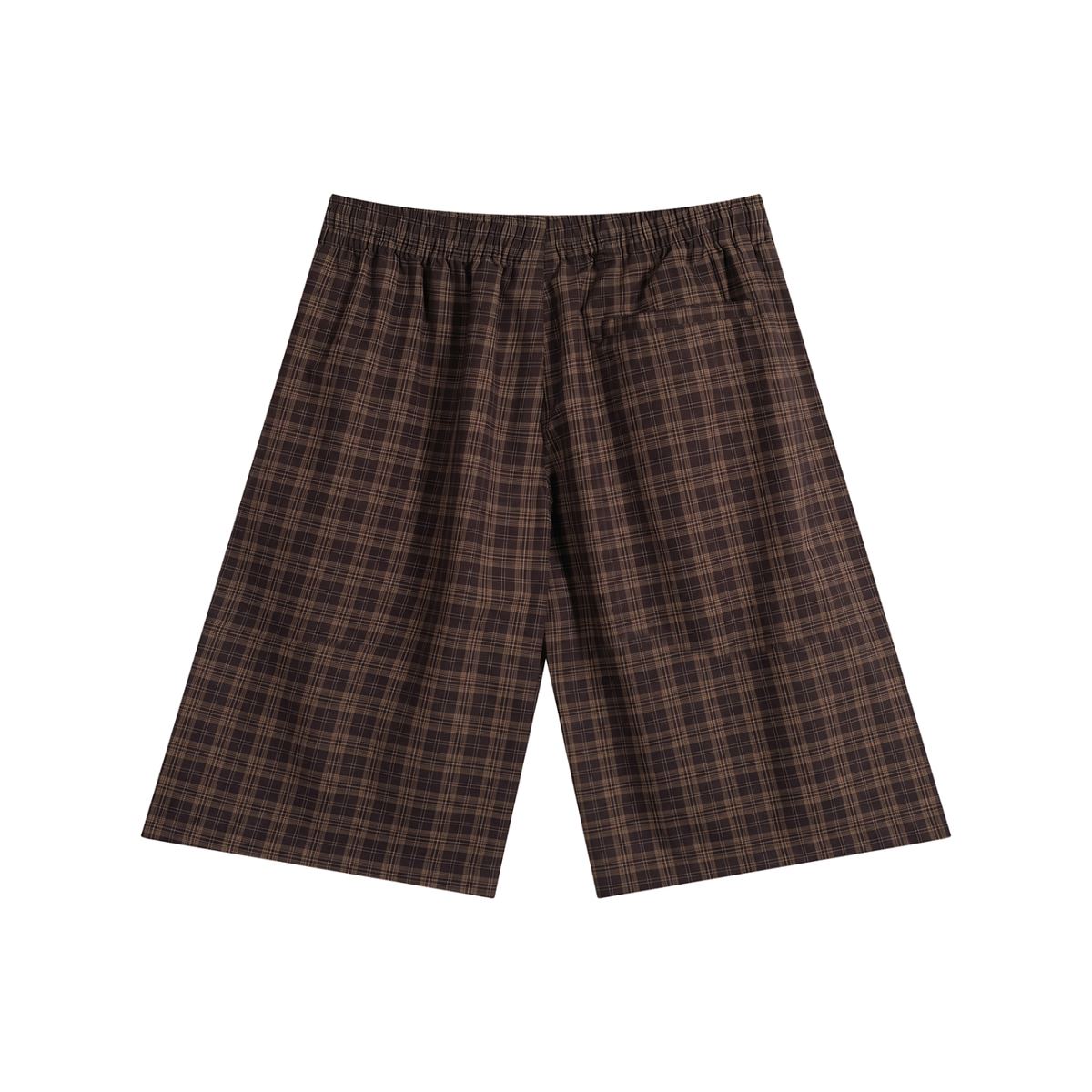 Serious Heartbreaker’ Plaid Wide Leg Shorts
