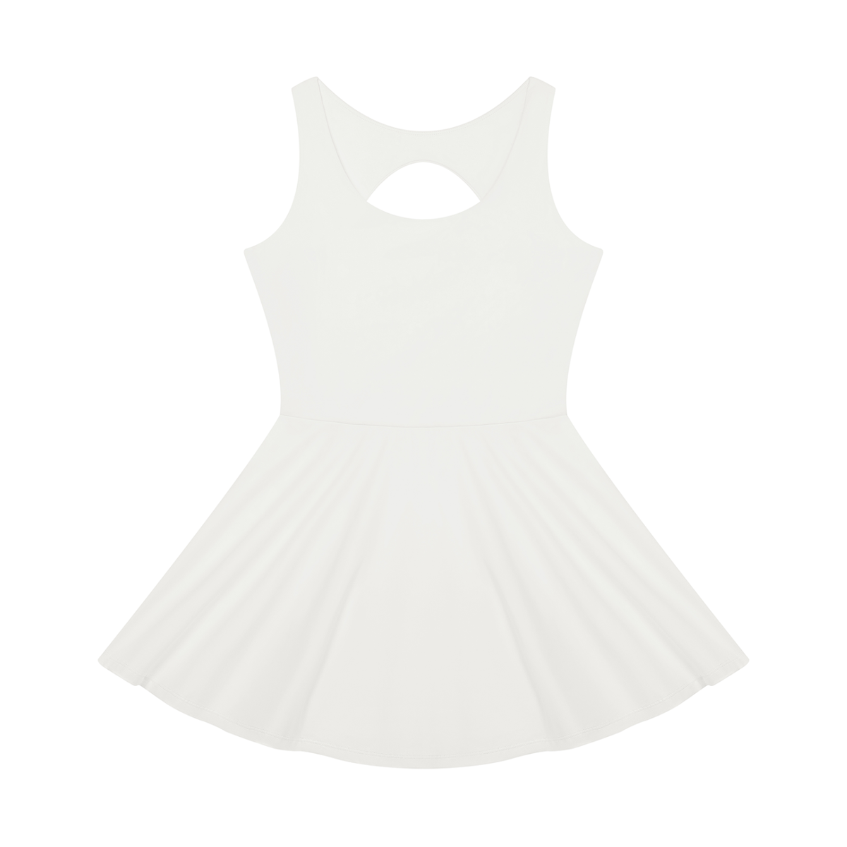 Women’s Open-Back Tennis Dress & Shorts Fit