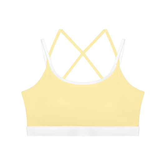 Women's Color Block Yoga Sports Bra - ImThatSerious