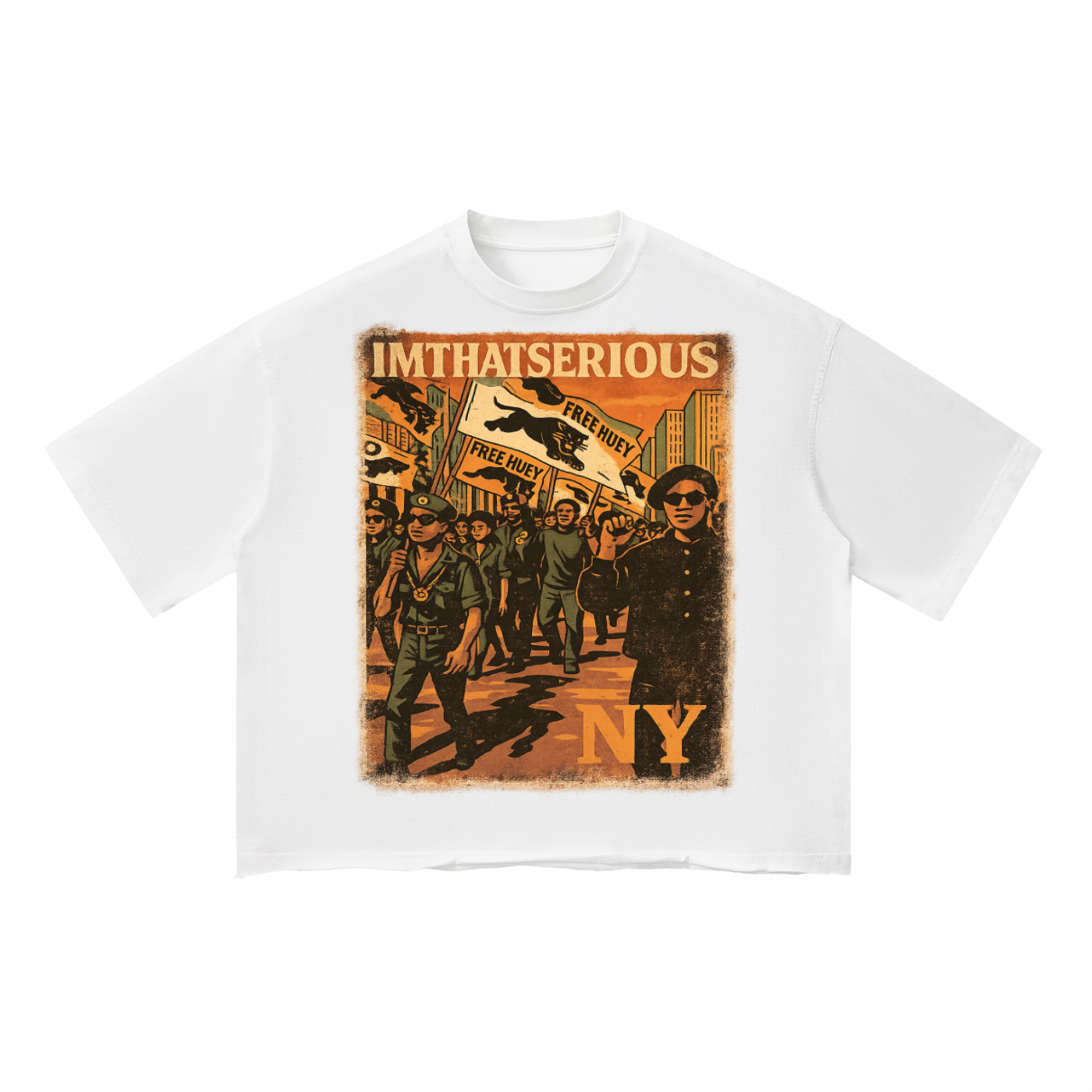 Unisex Vintage Wash Boxy T-Shirt