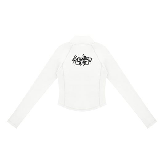 Overachievers Club' Women's Quarter-Zip Yoga T-Shirt