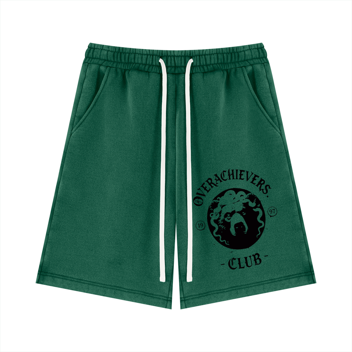 Overachievers Club' Vintage Wash Fleece Shorts