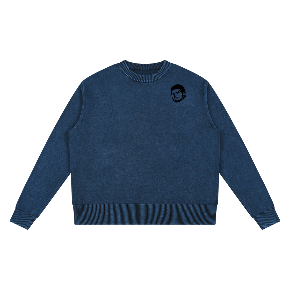 Mineral Wash Oversized Sweater