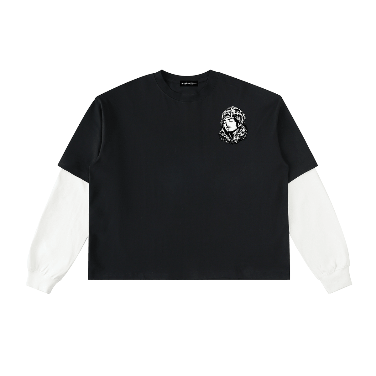 Overachievers Club' Layered Contrast Sleeve T-Shirt - ImThatSerious