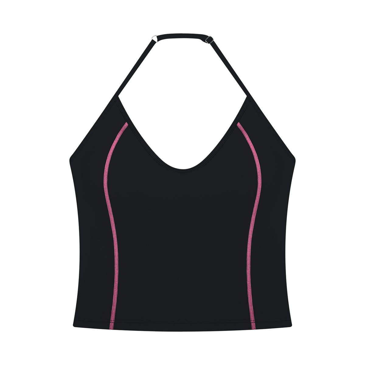 Women's Halter Neck Yoga Tank Top & Shorts Fit