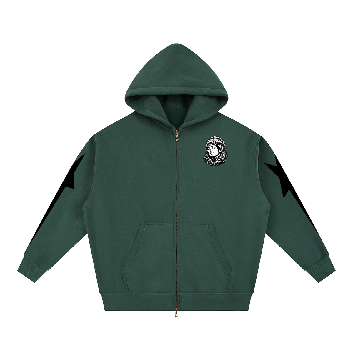 Overachievers Club' Oversized Fleece Boxy Hoodie, Sweatshirt, Sweatpant & Shorts Fit