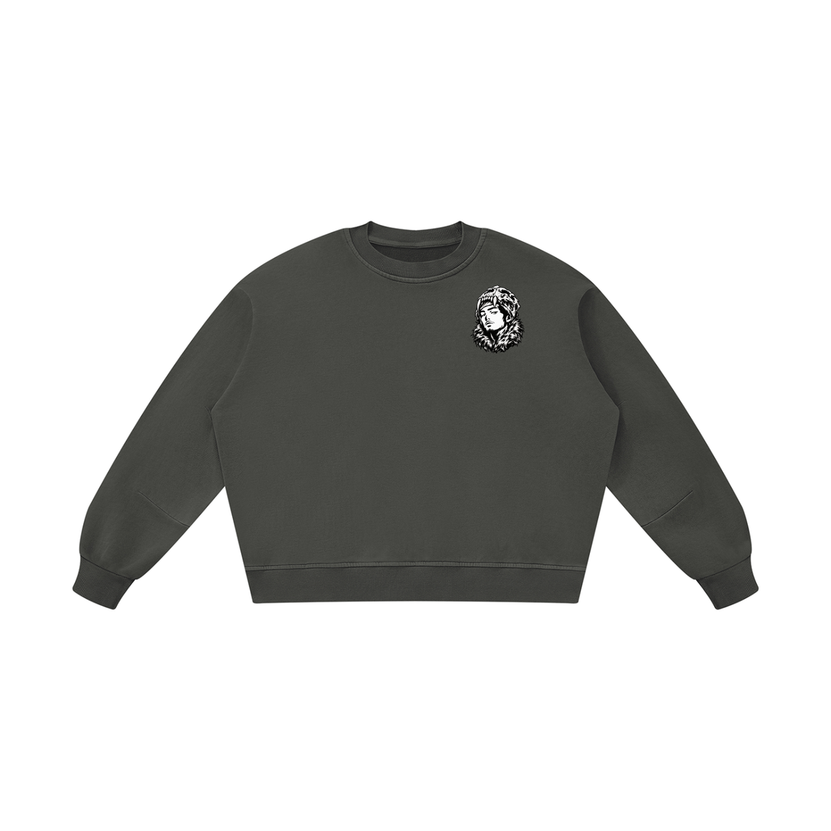 Overachievers Club' Boxy Vintage Washed Hoodie, Sweatpant & Sweatshirt Fit