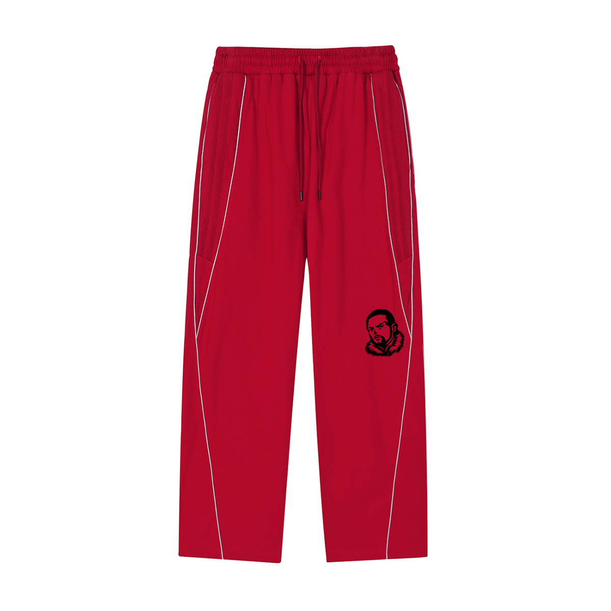 Overachievers Club' Reflection Striped Raglan Jacket & Sweatpants