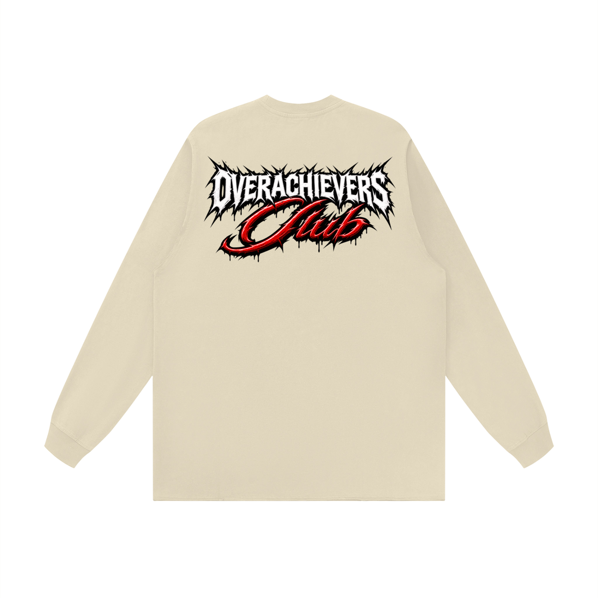 Uzi' Raw Hem Long Sleeve T-Shirt