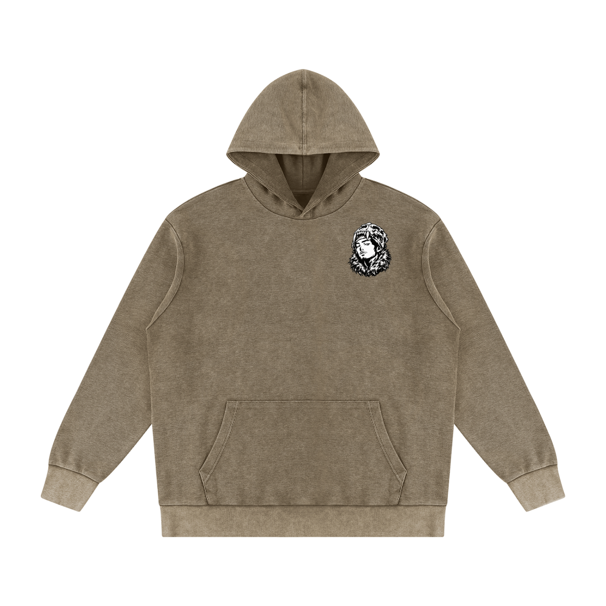 Overachievers Club' Mineral Wash Oversized Hoodie