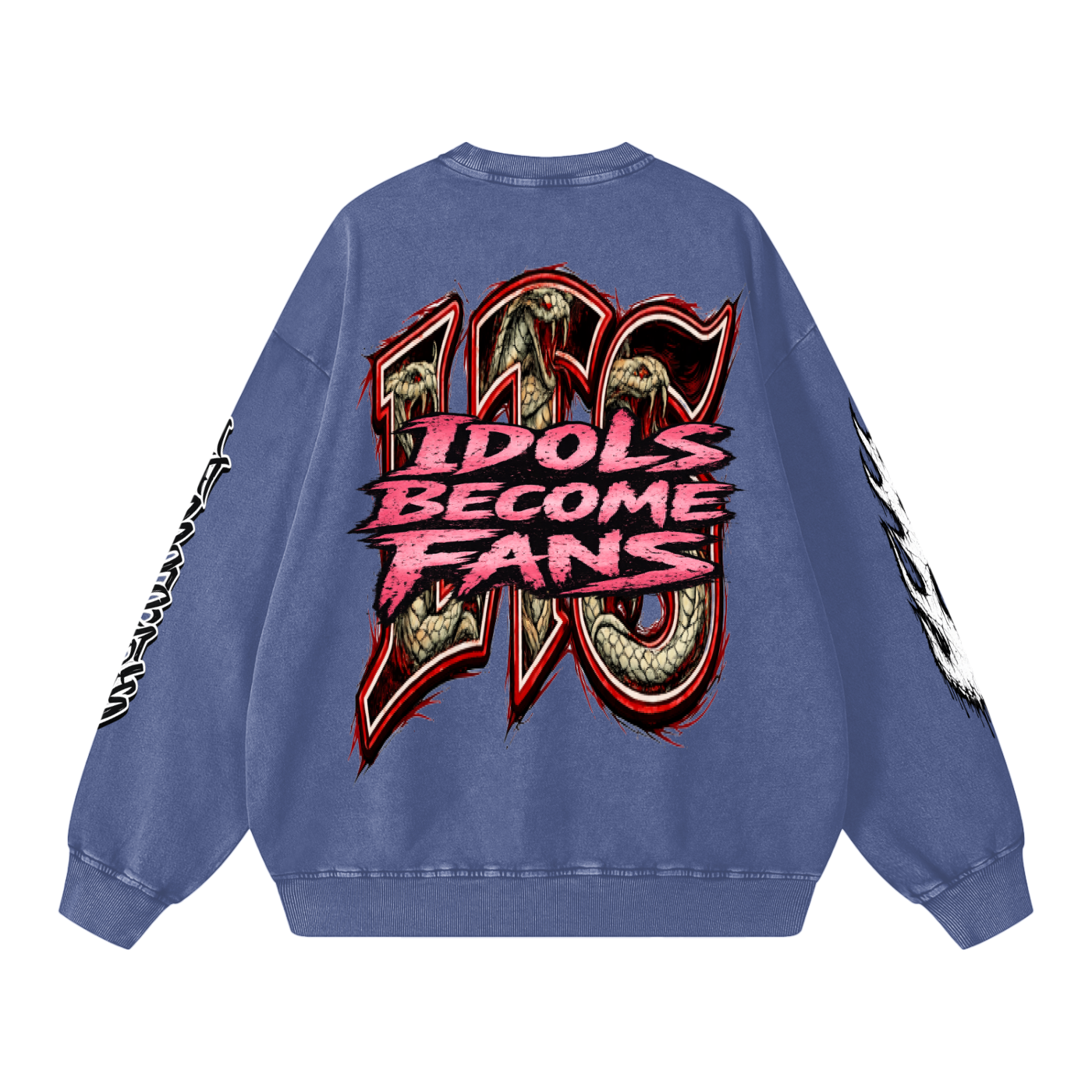 Snow Washed Oversized Sweatshirt