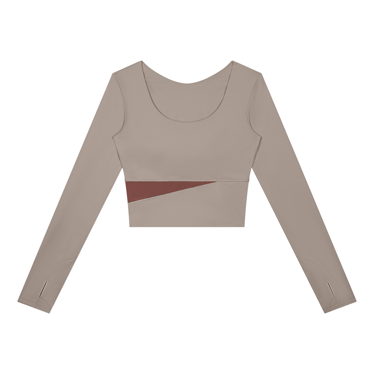 Women's Panelled Long Sleeve Yoga T-Shirt, Jacket & Leggings Fit