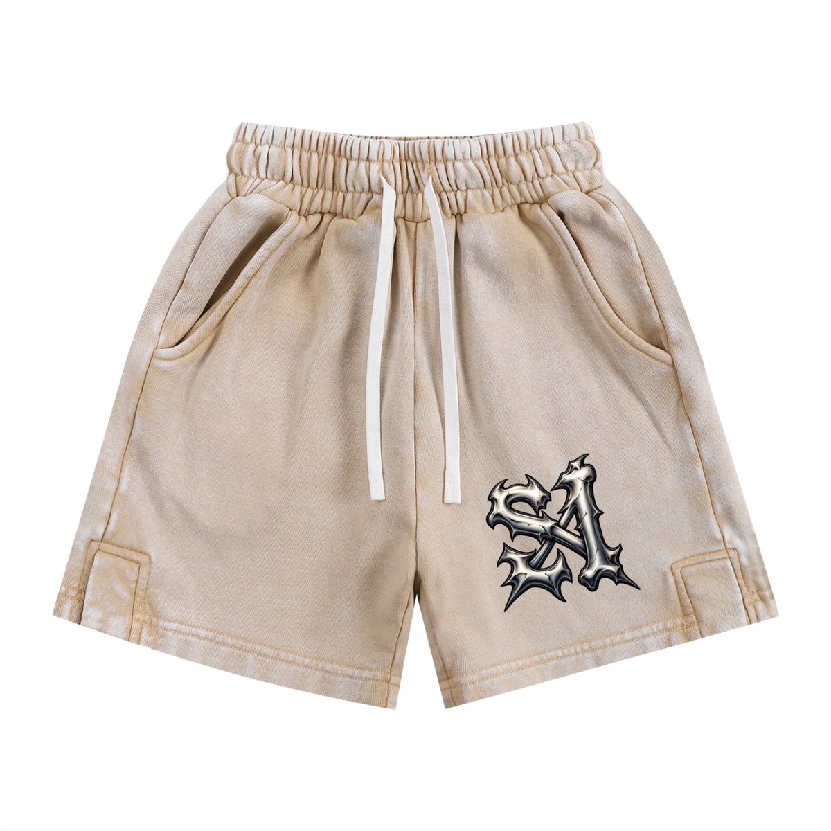 Serious1' Snow Washed Kids' T-Shirt & Shorts Fit