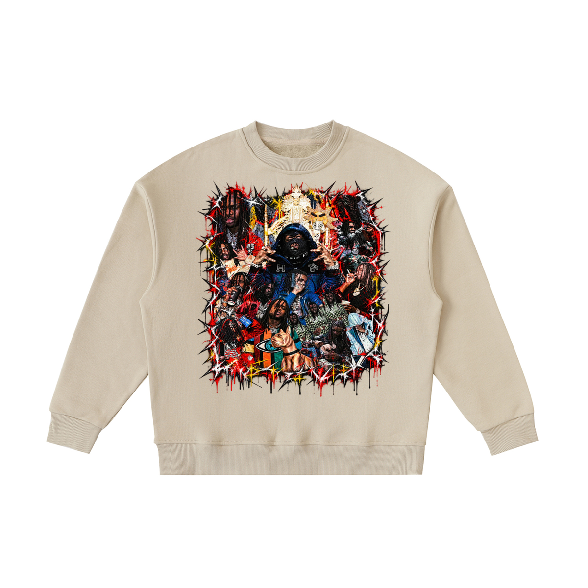 Sosa' Fleece Kids' Crewneck Sweatshirt