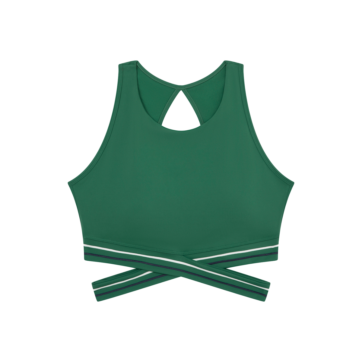 Women’s Criss-Cross Band Sports Bra & Skirt