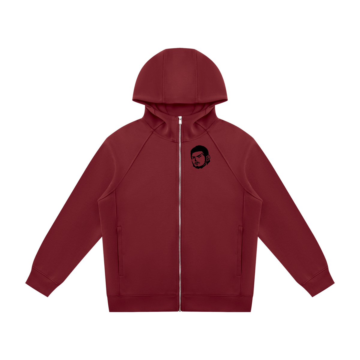 Overachievers Club' Raglan Full Zip Hoodie