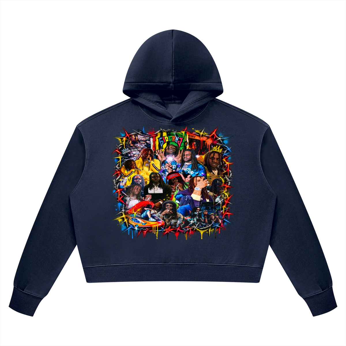 Sosa' Women’s Vintage Wash Hoodie