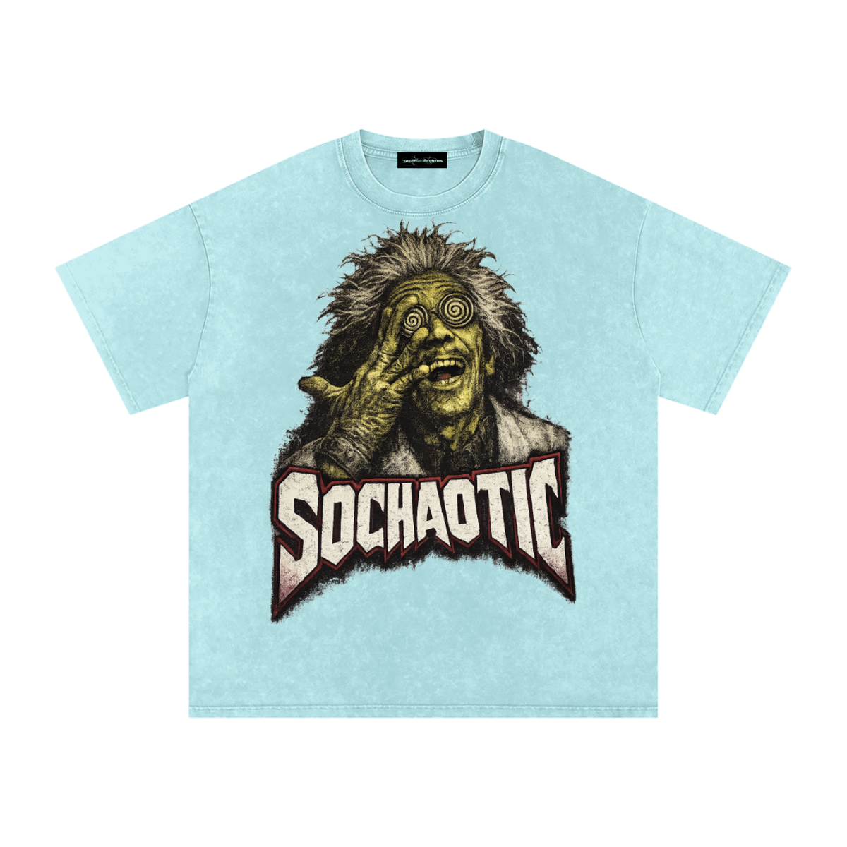 SoChaotic’ Snow Washed Oversized T-Shirt