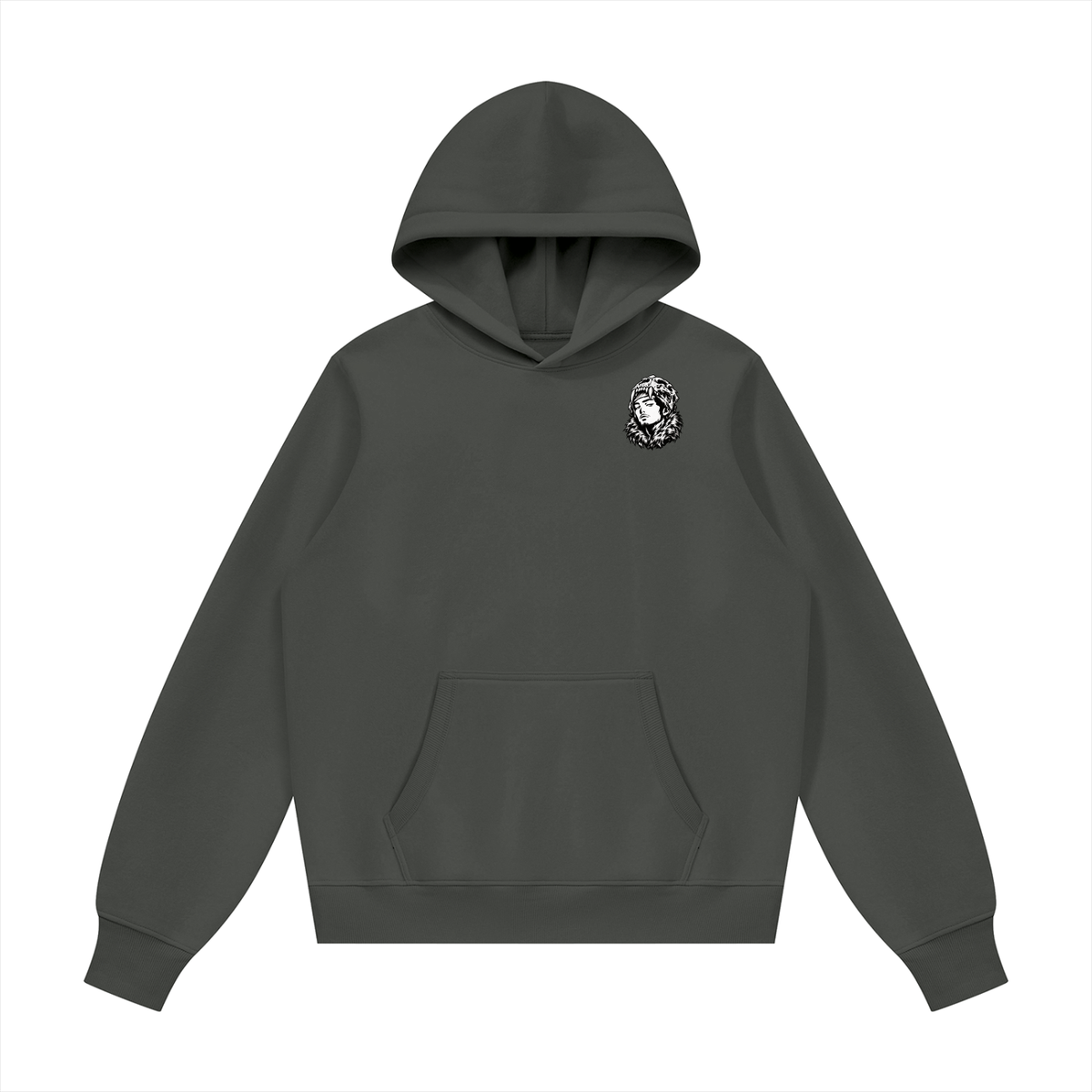 Overachievers Club' Oversized Fleece Boxy Hoodie, Sweatshirt, Sweatpant & Shorts Fit