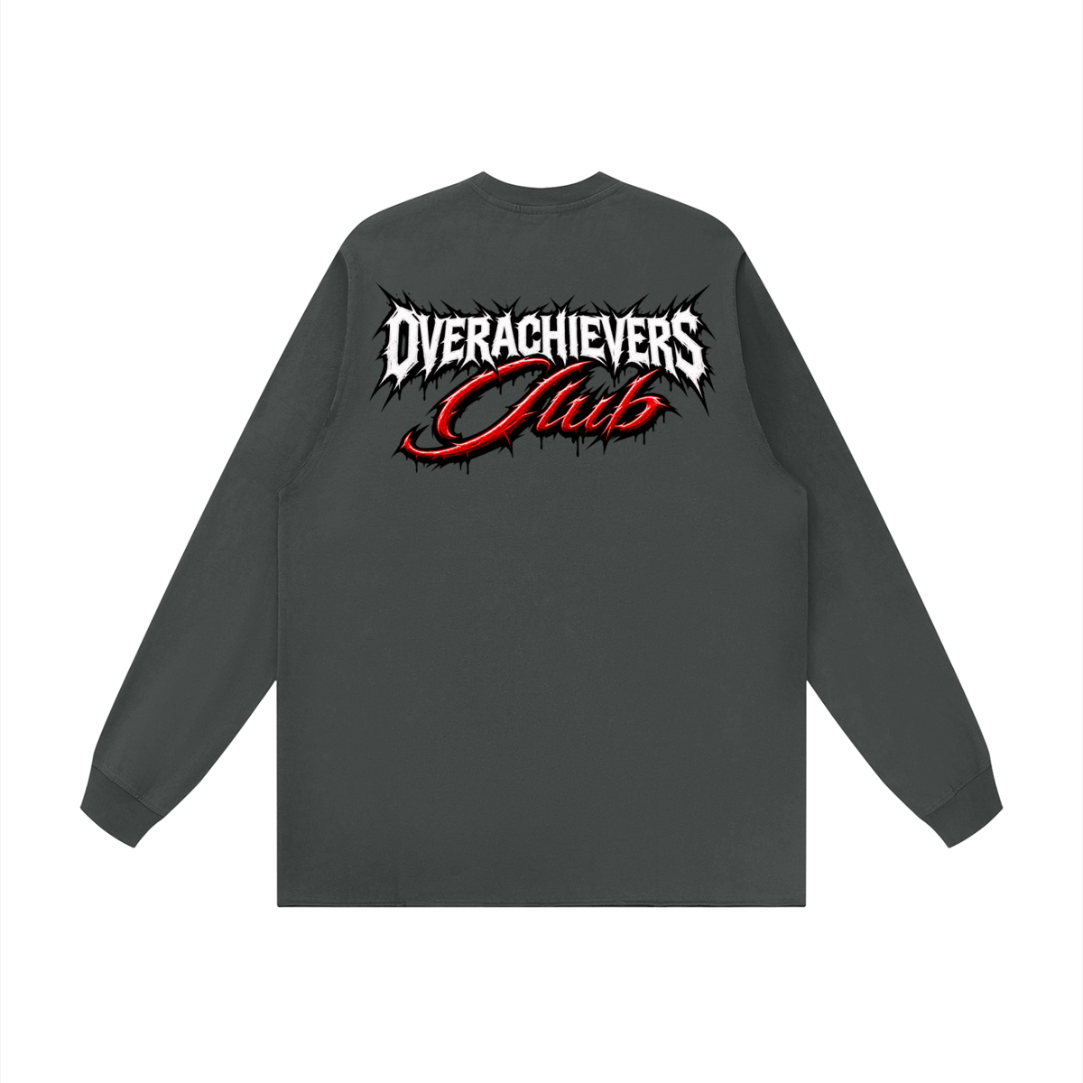 Uzi' Raw Hem Long Sleeve T-Shirt