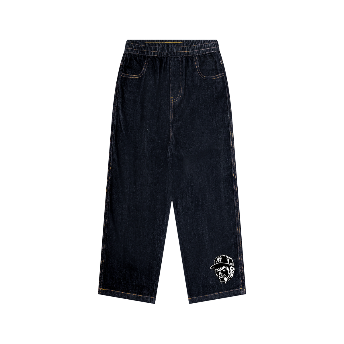 Serious1' Kid’s Elastic Waist Jeans