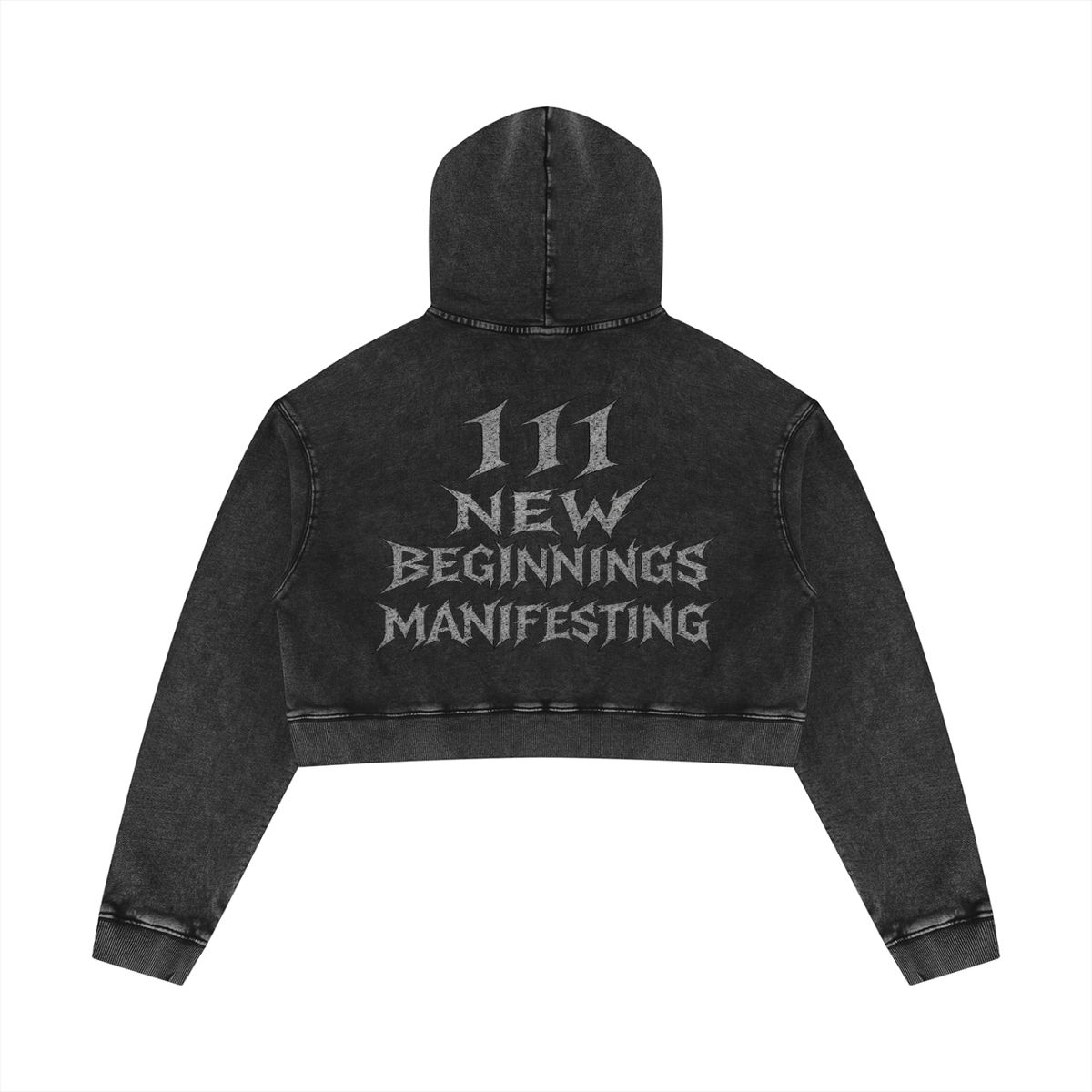Alicia Keys' Mineral Washed Crop Hoodie & Sweatpant Tracksuit