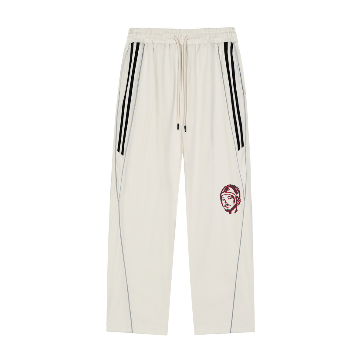 Overachievers Club' Reflection Striped Raglan Sleeve Jacket & Sweatpant