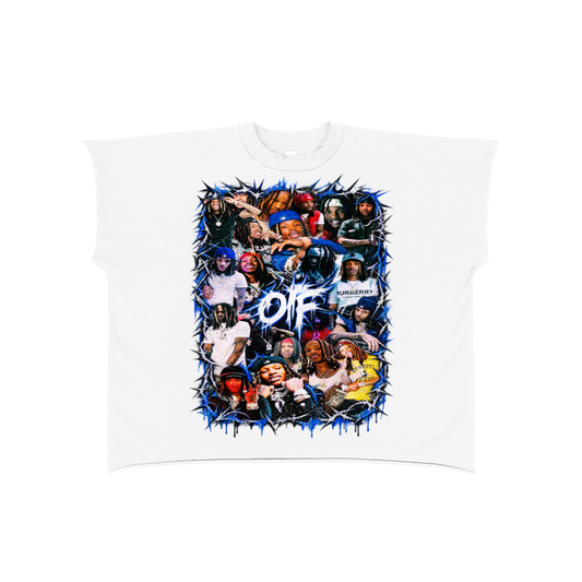 Von' Raw Edge Boxy Non-Shrink T-Shirt