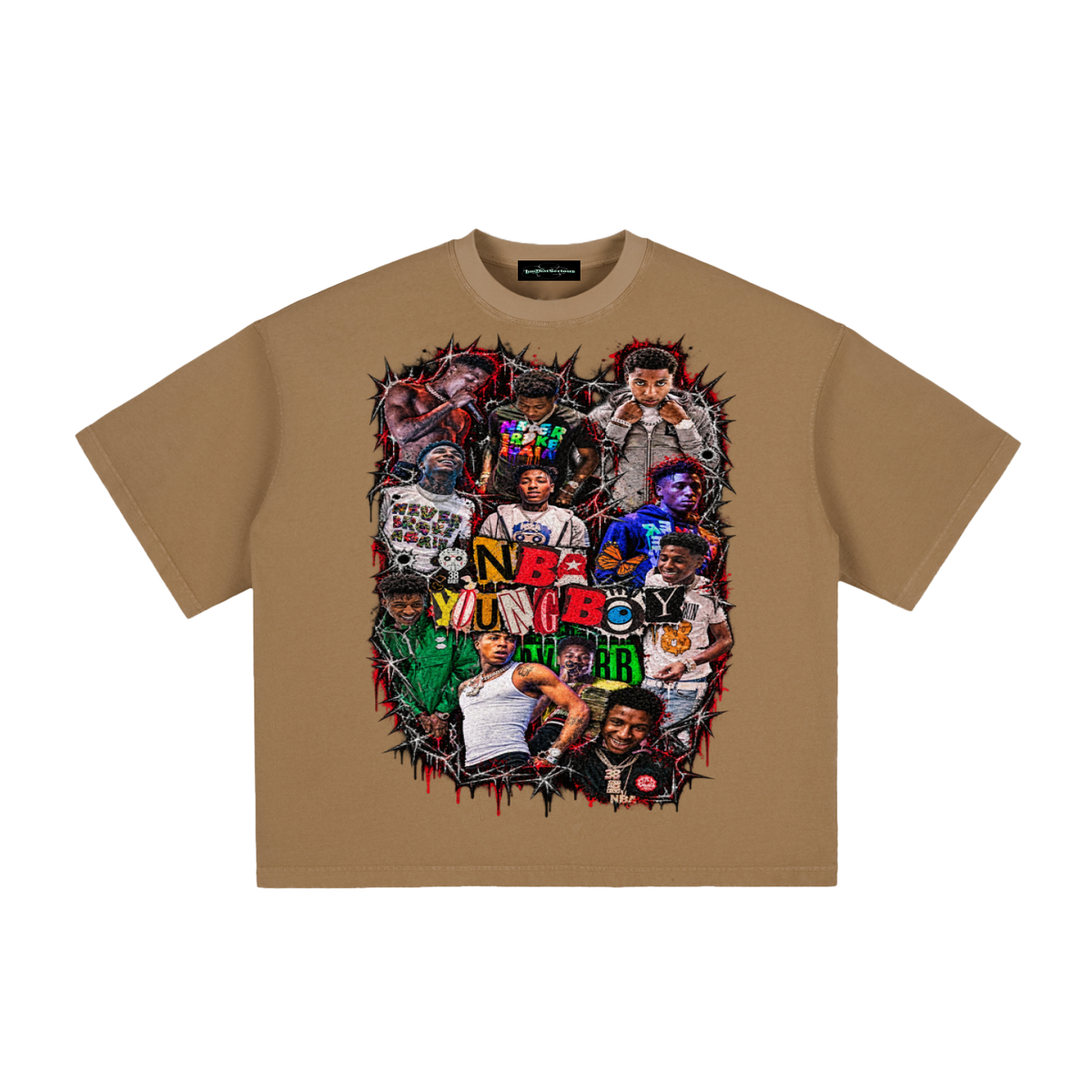 Youngboy' Vintage Washed Boxy T-Shirt