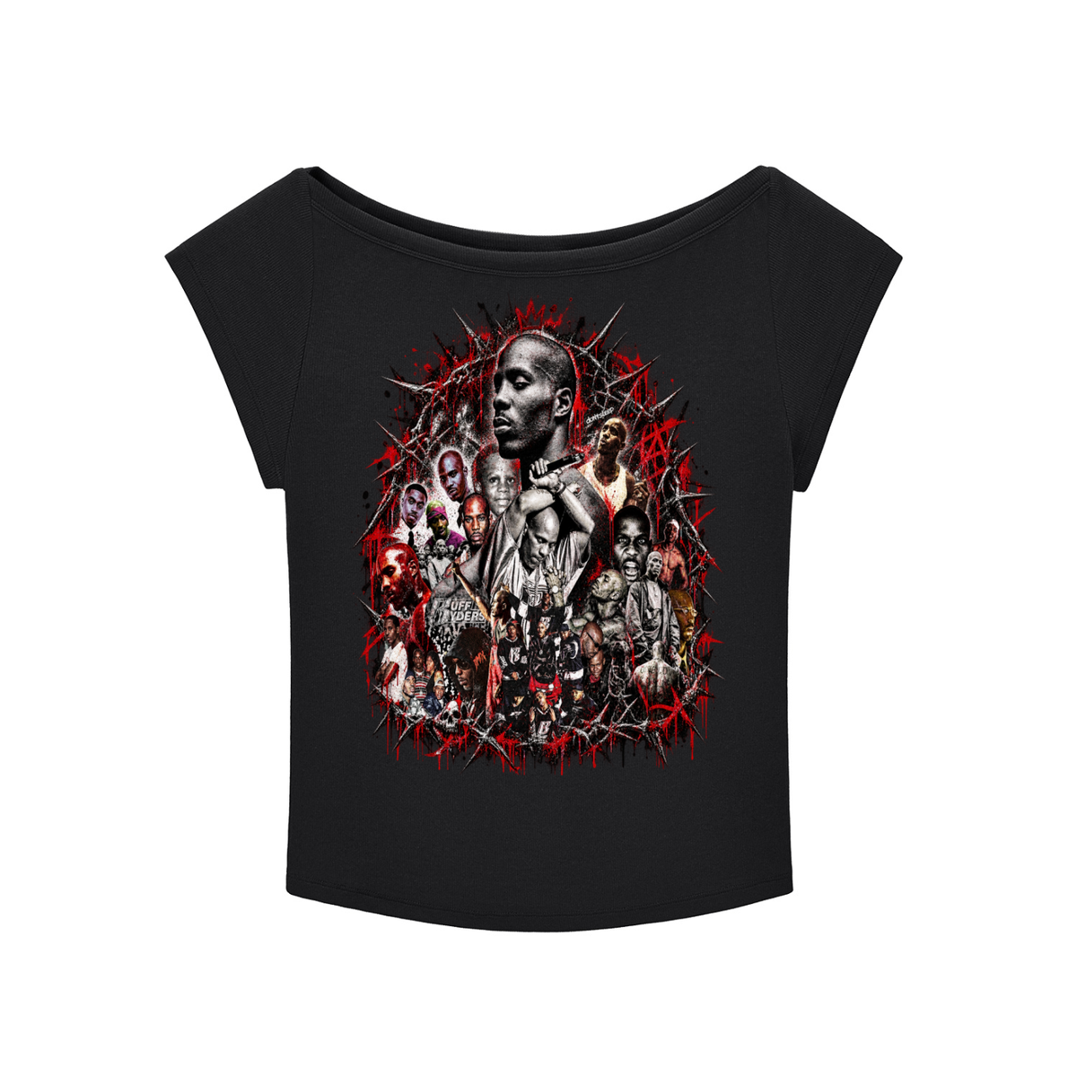 X' Wide Neck Baby T-shirt