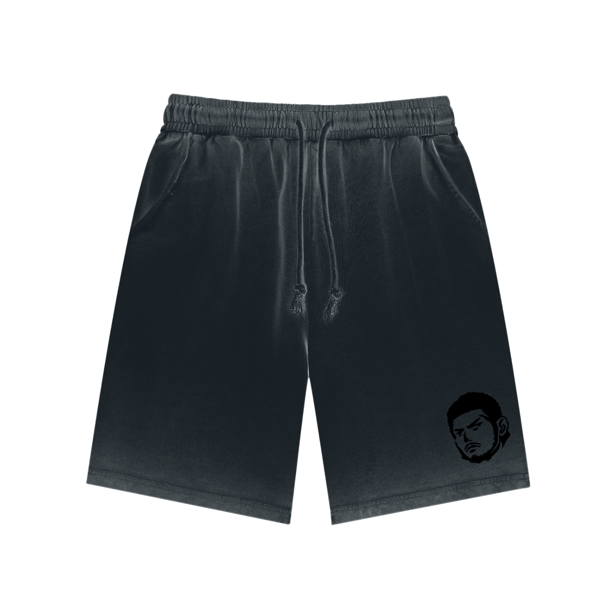 Overachievers Club' Camiseta y shorts con teñido inverso