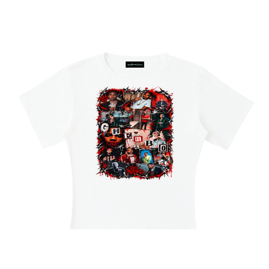 Herbo' Cocoon Shape Short Sleeve Top