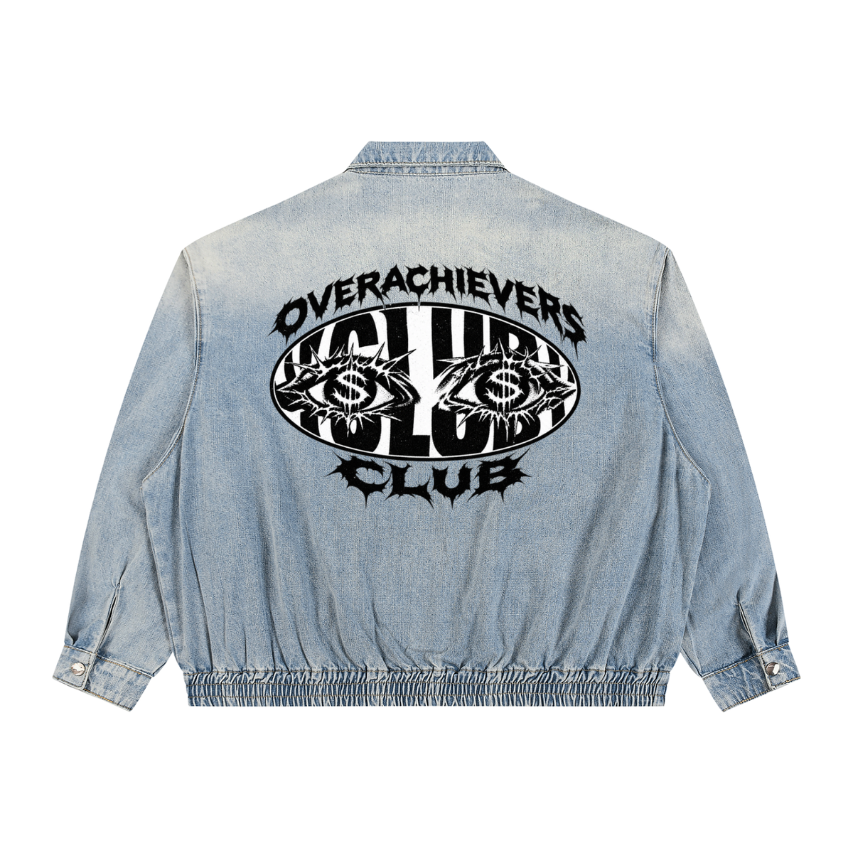 Overachievers Club' Vintage Wash Denim Shirt, Jeans & Jacket Fit