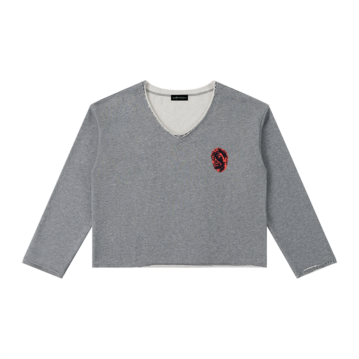 Overachievers Club' Women's Raw Hem Long Sleeve T-Shirt & Sweatpant