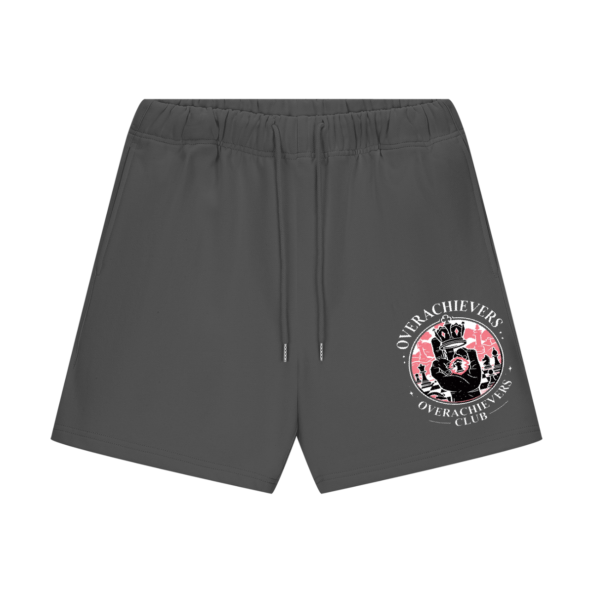 Overachievers Club' Fleece Shorts, Sweatshirt & Hoodie Fit